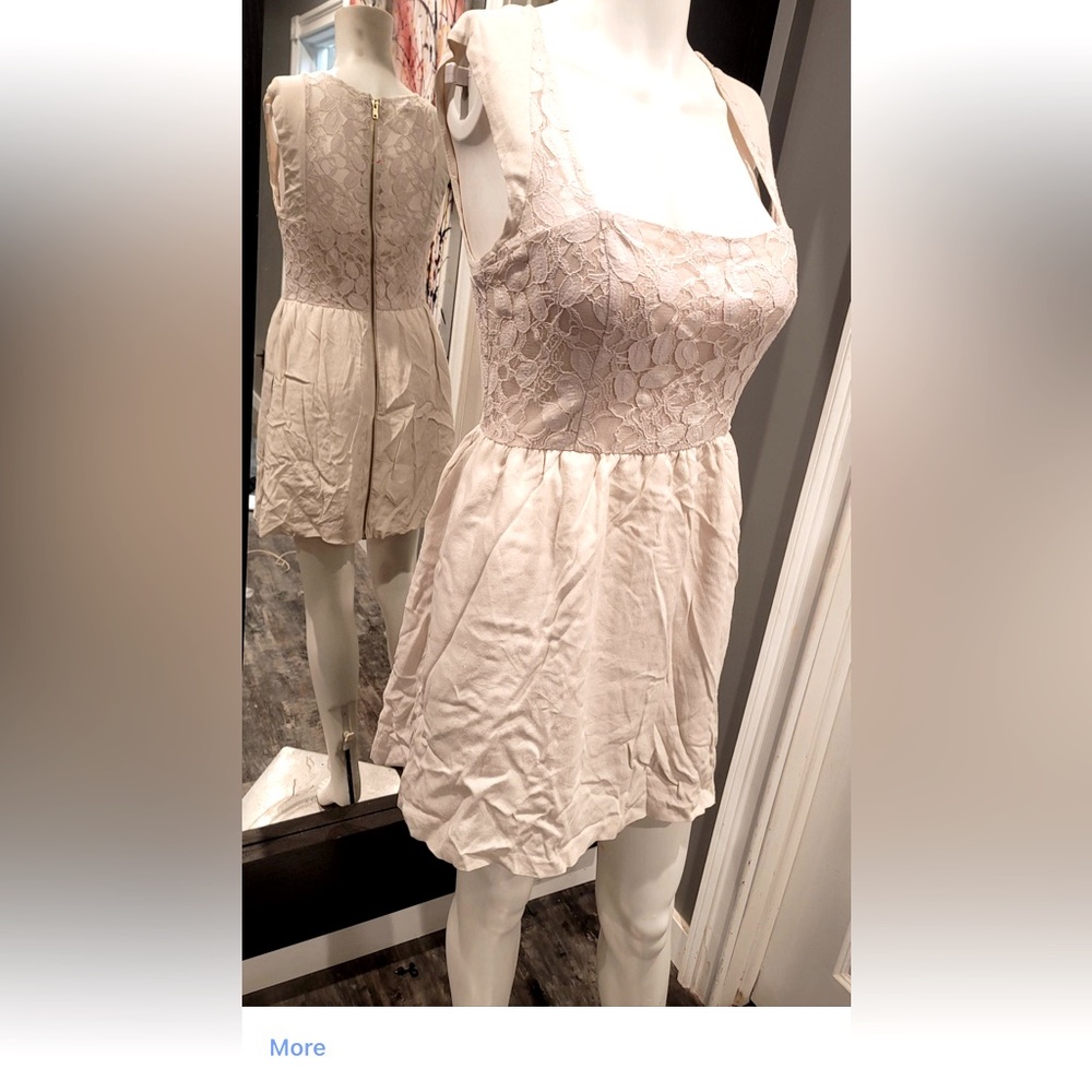 Ivory white dress